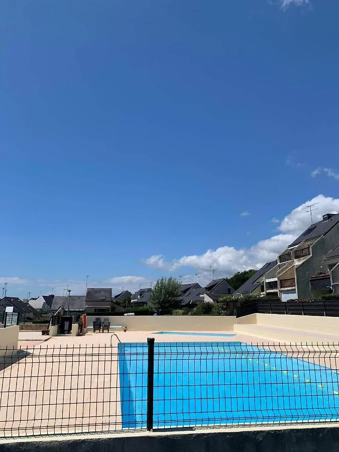 Appartement La Nacre Vue Mer Eloignee Guidel 0*,